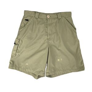 Vintage The North Face Shorts Mens 34 Ivy Tekware Cargo Pockets Hiking *READ